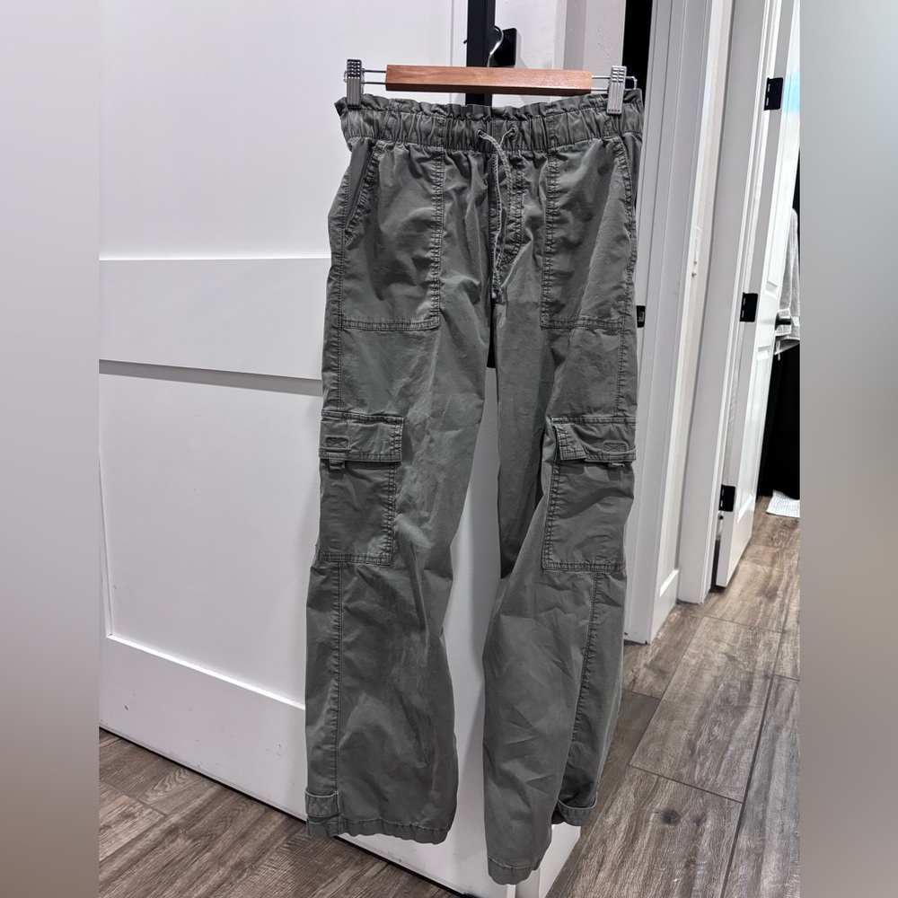 Gray/green Cargo Pants